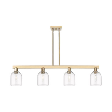 Bella 4 Light Stem hung Island 10.38 Inch X 48.25 Inch Wide by Innovations - 716-4I-G558-6