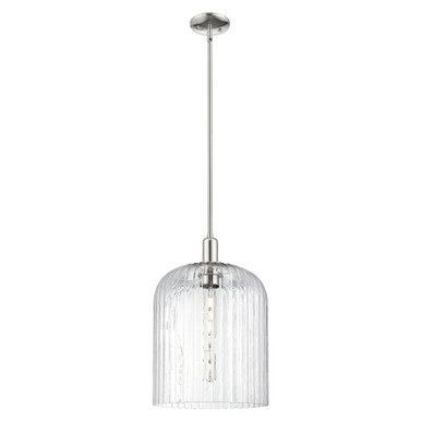 Bridal Veil 1 Light Mini Pendant 18.13 Inch and 12 Inch Wide by Innovations - 716-1S-PN-G559-12CL