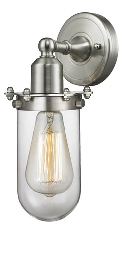 Centri 1 Light Wall Sconce 11.5 Inch Tall and 4.5 Inch Wide by Innovations - 900-1W-SN-CE231-SN-CL