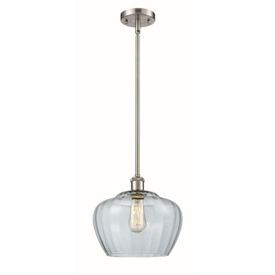Fenton 1 Light Mini Pendant 10.75 Inch Tall and 11 Inch Wide by Innovations - 516-1S-G9-L