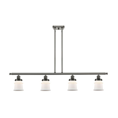 Canton 4 Light Stem hung Island 9 Inch Tall and 48 Inch Wide by Innovations - 916-4I-G18S