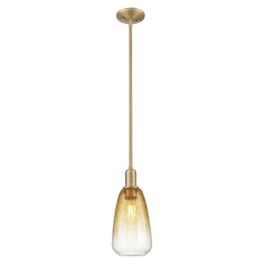 Brookhaven Almond 1 Light Mini Pendant 13.63 and 6 Inch Wide by Innovations - 716-1S-BB-G480-6AM