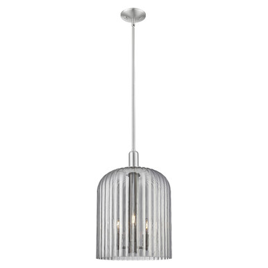Bridal Veil 1 Light Mini Pendant 17.88 Inch and 12 Inch Wide by Innovations - 716-3S-SN-G559-12SM