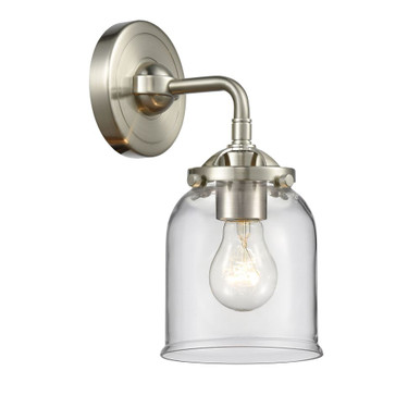 Bell 100W 1 LED Wall Sconce 9 Inch Tall and 5 Inch Wide by Innovations - 284-1W-SN-G52-LED