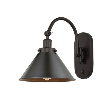 Briarcliff 1 Light Adjustable Swing Arm Wall Sconce 12.25X10 by Innovations - 918-1W-M10