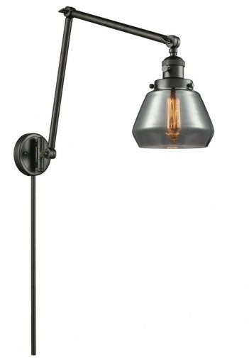 Fulton 1 Light Adjustable Swing Arm Wall Sconce 30 and 8 by Innovations - 238-OB-G173