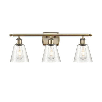 Caton 3 Light Bath Vanity 9.5 Inch Tall and 26 Inch Wide by Innovations - 516-3W-G454