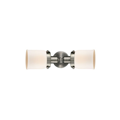 Bell 2 Light Bath Vanity 5 Inch Tall and 18.5 Inch Wide by Innovations - 900H-2W-SN-G51