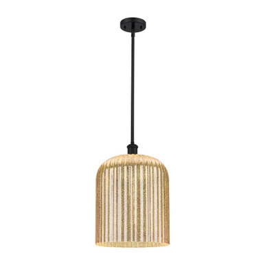 Bridal Veil 1 Light 12" Mini Pendant 9 Inch and 5 Inch Wide by Innovations - 516-1S-G559-12