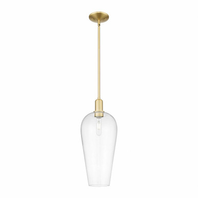 Chelsea 1 Light Mini Pendant 19.63 Inch Tall and 8 Inch Wide by Innovations - 716-1S-SG-G456-8CL