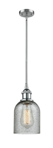 Caledonia 1 Light Mini Pendant 9 Inch Tall and 5 Inch Wide by Innovations - 516-1S-PC-G257