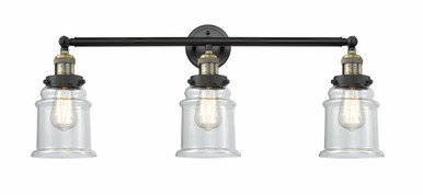 Canton 3 Light Bath Vanity 10 Inch Tall and 30 Inch Wide by Innovations - 205-BAB-G182