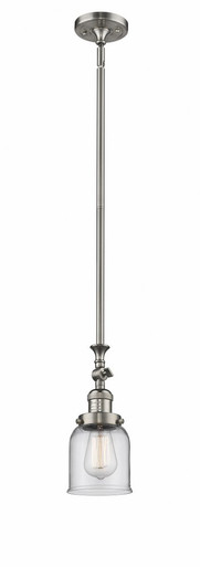 Bell 1 Light Adjustable Mini Pendant 11.63 X 5 Inch Wide by Innovations - 206-SN-G52