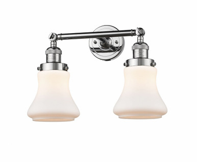 Bellmont 2 Light Adjustable Bath Vanity 11X16.5 Inch Wide by Innovations - 208-PC-G191