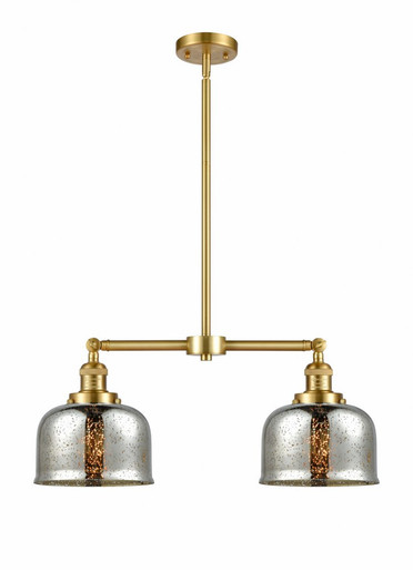 Bell 2 Light Stem Adjustable Down Island 10 and 21 Inch by Innovations - 209-SG-G78