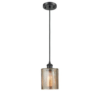 Cobbleskill 100W 1 LED Cord hung Mini Pendant 9X5 Inch Wide by Innovations - 516-1P-G11-LED