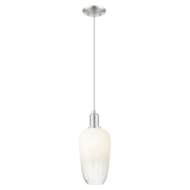 Brookhaven Flute 1 Light Cord Hung Mini Pendant 15.83X7 by Innovations - 716-1P-SN-G484-7OP