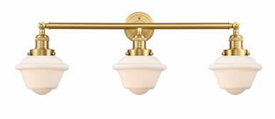 Oxford 3 Light Bath Vanity 10 Inch Tall and 34 Inch Wide by Innovations - 205-SG-G531