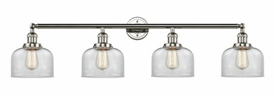 Bell 4 Light Adjustable Bath Vanity 9.75 Inch X 44 Inch Wide by Innovations - 215-PN-G72