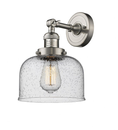 Bell 1 Light Adjustable Wall Sconce 12 Inch and 8 Inch Wide by Innovations - 203-SN-G74