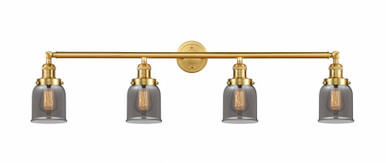 Bell 4 Light Adjustable Bath Vanity 9.75 Inch X 42 Inch Wide by Innovations - 215-SG-G53