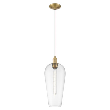 Chelsea 1 Light Cord hung Mini Pendant 19.83 and 8 Inch Wide by Innovations - 716-1P-BB-G456-8CL