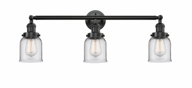 Bell 3 Light Bath Vanity 11 Inch Tall and 30 Inch Wide by Innovations - 205-OB-G52