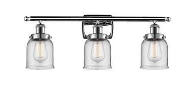 Bell 3 Light Bath Vanity 12 Inch Tall and 26 Inch Wide by Innovations - 916-3W-PC-G52