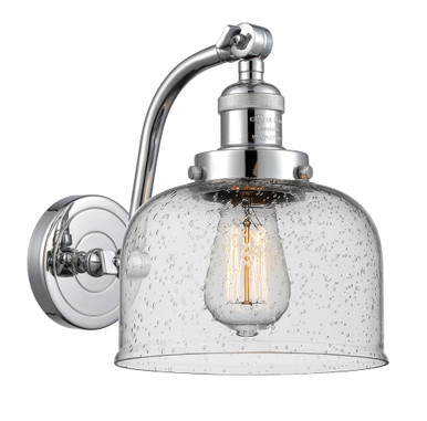 Bell 1 Light Adjustable Wall Sconce 11.5 Inch X 8 Inch Wide by Innovations - 515-1W-PC-G74