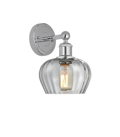 Fenton 1 Light Wall Sconce 9.75 Inch Tall and 6.5 Inch Wide by Innovations - 616-1W-PC-G92