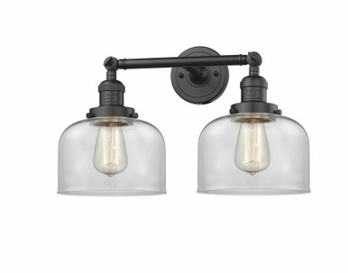 Bell 2 Light Adjustable Bath Vanity 12 Inch and 19 Inch Wide by Innovations - 208-OB-G72