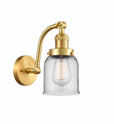 Bell 1 Light Adjustable Wall Sconce 11.5 Inch X 5 Inch Wide by Innovations - 515-1W-SG-G52