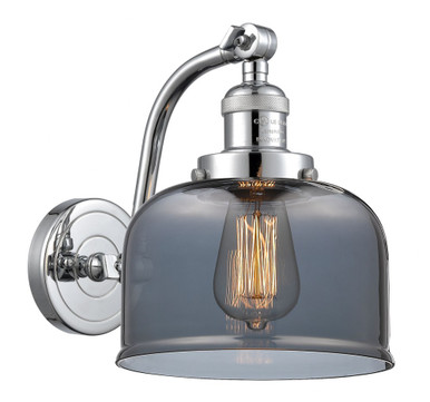 Bell 1 Light Adjustable Wall Sconce 11.5 Inch X 8 Inch Wide by Innovations - 515-1W-PC-G73