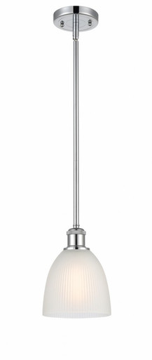Castile 1 Light Mini Pendant 9 Inch Tall and 6 Inch Wide by Innovations - 516-1S-PC-G381