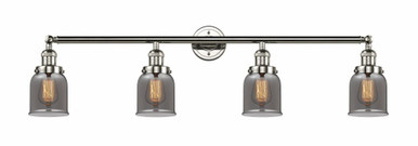 Bell 4 Light Adjustable Bath Vanity 9.75 Inch X 42 Inch Wide by Innovations - 215-PN-G53