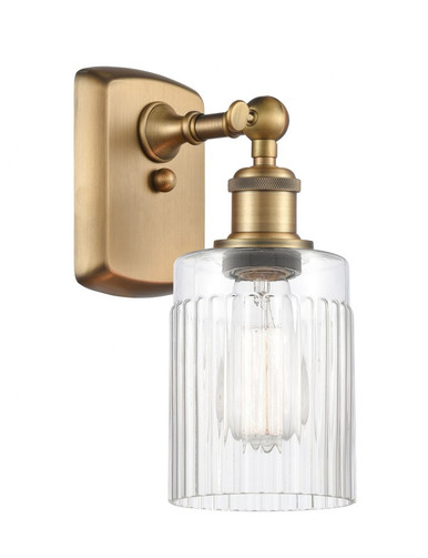 Hadley 1 Light Wall Sconce 10 Inch Tall and 4.5 Inch Wide by Innovations - 516-1W-BB-G342