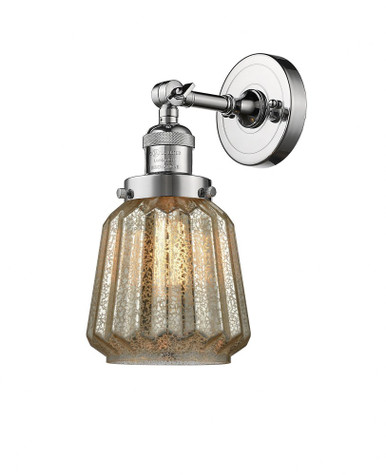Chatham 1 Light Adjustable Clear Wall Sconce 12 and 7 Inch by Innovations - 203-PC-G146