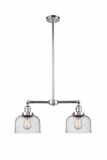 Bell 2 Light Stem Adjustable Down Island 10 and 21 Inch by Innovations - 209-PC-G74