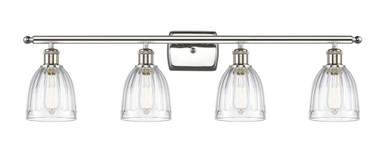 Brookfield 4 Light Bath Vanity 10.38 and 35.75 Inch Wide by Innovations - 516-4W-PN-G442