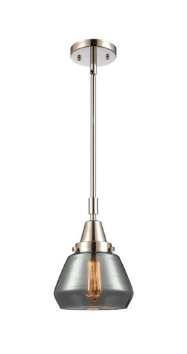 Fulton 1 Light Stem Mini Pendant 10.13 Inch and 7 Inch Wide by Innovations - 447-1S-PN-G173