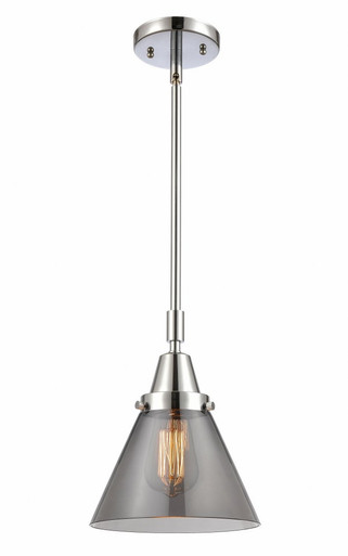 Cone 1 Light Stem Mini Pendant 11.13 Inch Tall X 8 Inch Wide by Innovations - 447-1S-PC-G43