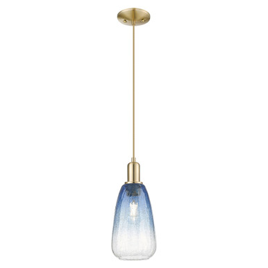 Brookhaven Almond 1 Light Cord Hung Mini Pendant 13.83X6 by Innovations - 716-1P-CB-G480-6SB