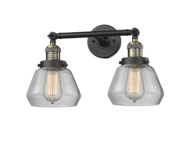 Fulton 2 Light Adjustable Bath Vanity 10 and 16.5 Inch Wide by Innovations - 208-BAB-G172