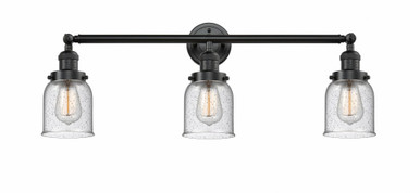 Bell 3 Light Bath Vanity 11 Inch Tall and 30 Inch Wide by Innovations - 205-OB-G54