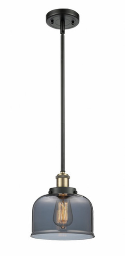 Bell 1 Light Mini Pendant 10 Inch Tall and 8 Inch Wide by Innovations - 916-1S-BAB-G73