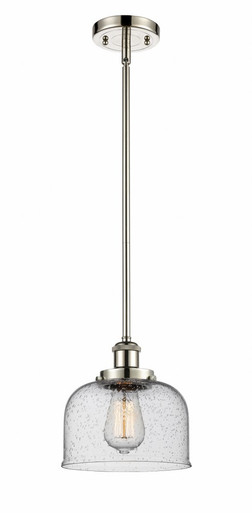 Bell 1 Light Mini Pendant 10 Inch Tall and 8 Inch Wide by Innovations - 916-1S-PN-G74