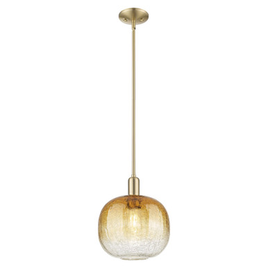 Brookhaven Sphere 1 Light Mini Pendant 12.63X10.5 Inch Wide by Innovations - 716-1S-CB-G481-10AM