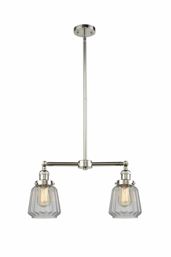 Chatham 2 Light Stem Adjustable Island 10 and 21 Inch Wide by Innovations - 209-PN-G142