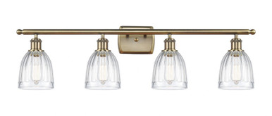 Brookfield 4 Light Bath Vanity 10.38 and 35.75 Inch Wide by Innovations - 516-4W-AB-G442