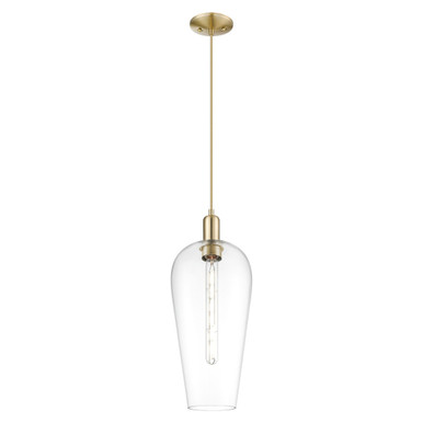 Chelsea 1 Light Cord hung Mini Pendant 19.83 and 8 Inch Wide by Innovations - 716-1P-CB-G456-8CL